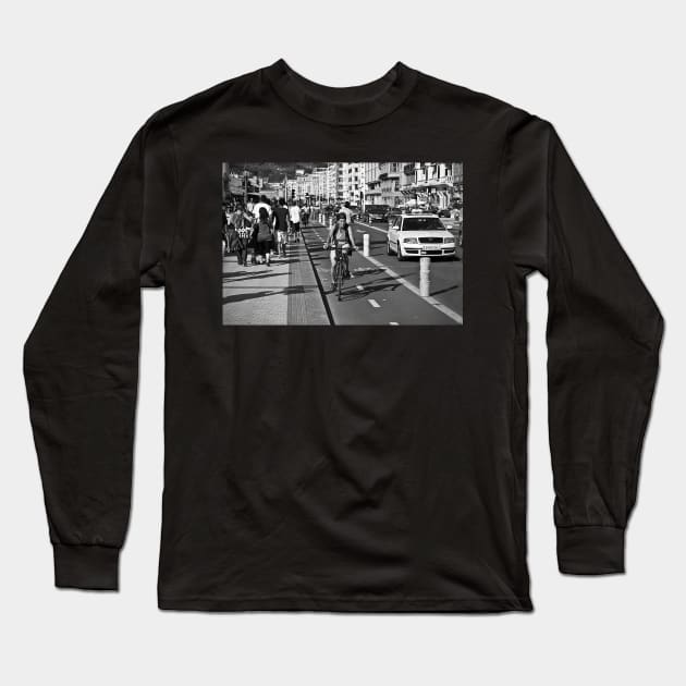 San Sebastian Long Sleeve T-Shirt by ansaharju